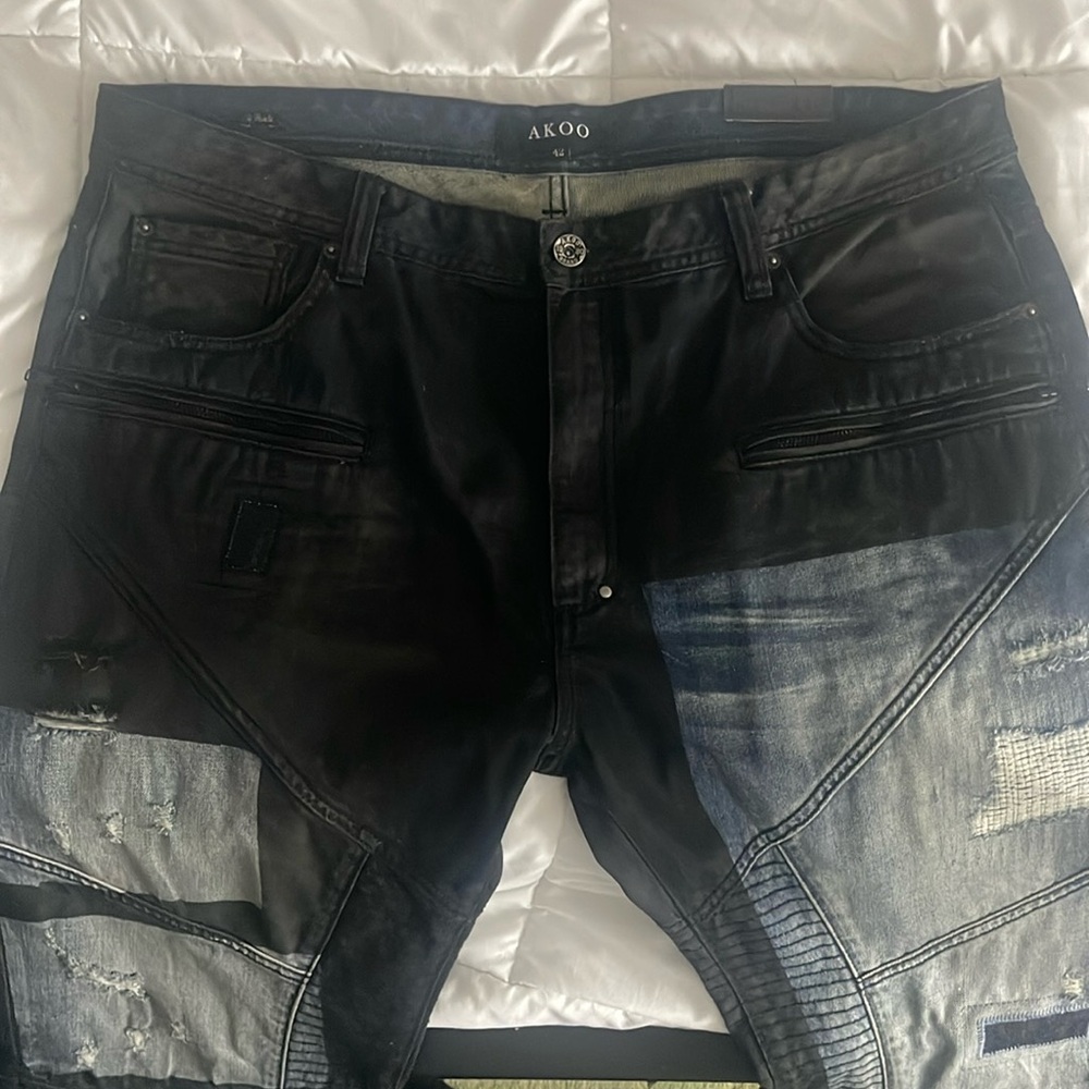 Akoo Saville Ultra Slim Fit Jeans (42)